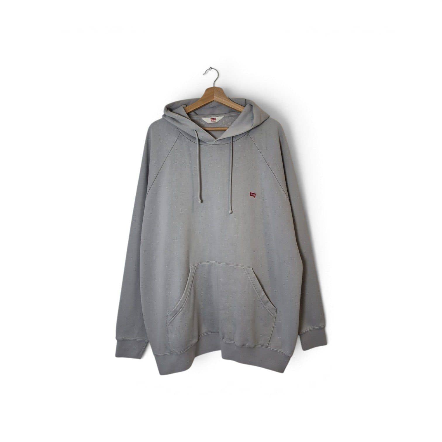 Sudadera gris oversize